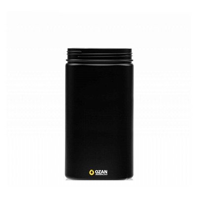 2000 ml Siyah Polietilen Kavanoz PE Kavanoz