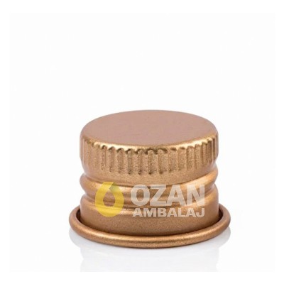 24 A��z Gold Aluminyum Vidal� Kapak
