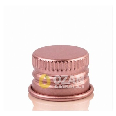 24 mm Rose Gold Aluminyum Vidal� Kapak