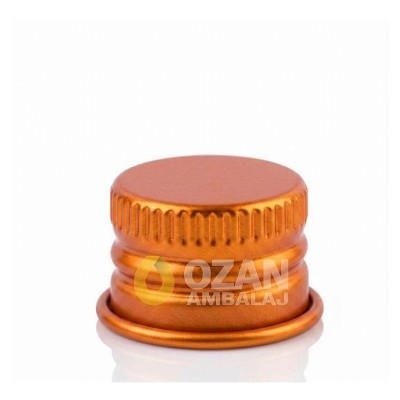24 mm Turuncu Aluminyum Vidal� Kapak