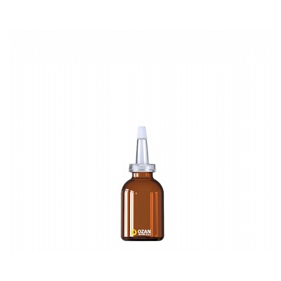 25 ml Amber Penisilin Cam �i�e �effaf Silikon Damlal�k Toptan