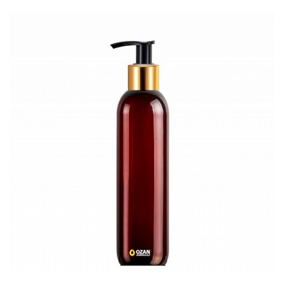 250 ml Amber Toptan Pet �i�e Gold Siyah Losyon S�v� Sabun Pompas�