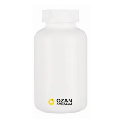 250 ml Beyaz Polietilen Tablet Kaps�l �i�esi