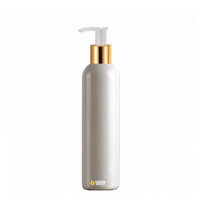 250 ml Beyaz Toptan Pet �i�e Gold Beyaz Losyon S�v� Sabun Pompas�