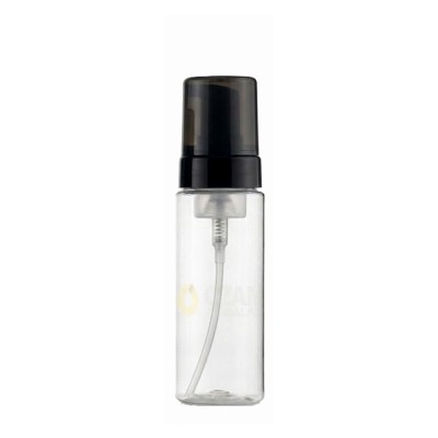250 ml �effaf K�p�k �i�esi Siyah K�p�k Pompas�