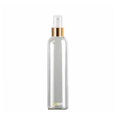 250 ml �effaf Toptan Pet �i�e Gold Beyaz Parmak Spreyli