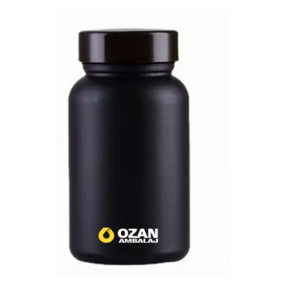 250 ml Siyah Polietilen Tablet Kaps�l �i�esi