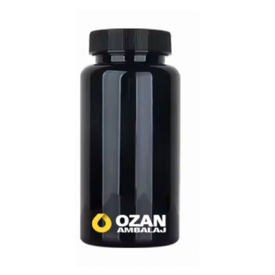 250 ml Siyah Tablet Kaps�l �i�esi 