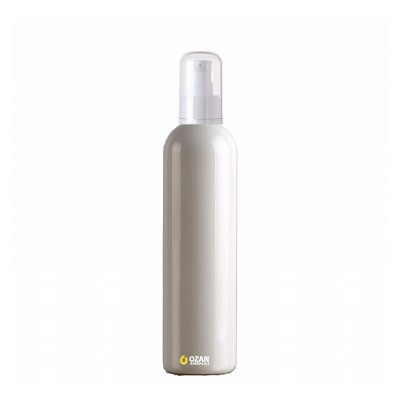 250 ml Toptan Beyaz Uzun Boston Pet �i�e Beyaz Krem Pompas�