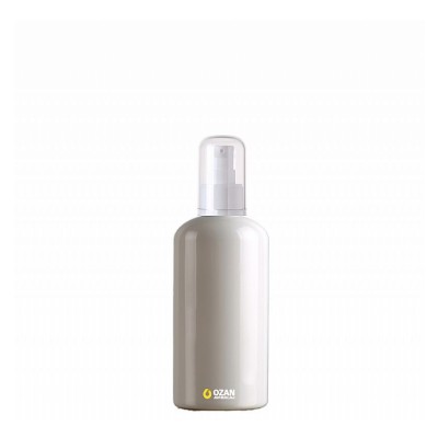 250 ml Toptan Beyaz Boston Pet �i�e Beyaz Krem Pompas�