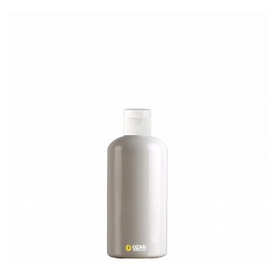 250 ml Toptan Beyaz Pet �i�e Beyaz Fliptop Kapak
