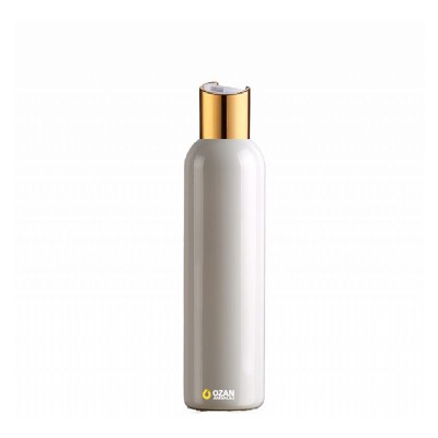 250 ml Toptan Beyaz Uzun Pet �i�e Gold Beyaz Disctop Kapak