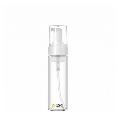 250 ml Toptan �effaf Pet �i�e Beyaz K�p�k Pompas�