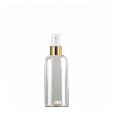 250 ml Toptan �effaf Pet �i�e Gold Beyaz Parmak Spreyli