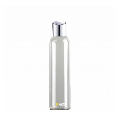 250 ml Toptan �effaf Pet Uzun �i�e G�m�� Beyaz Disctop Kapak