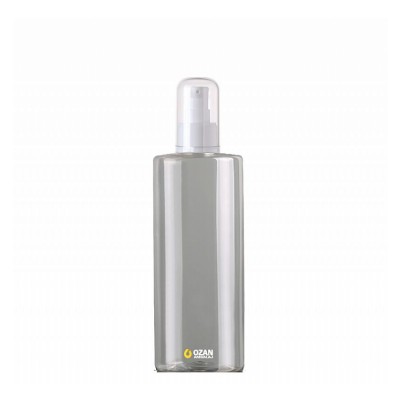 250 ml Toptan �effaf Silindir Pet �i�e Beyaz Krem Pompas�