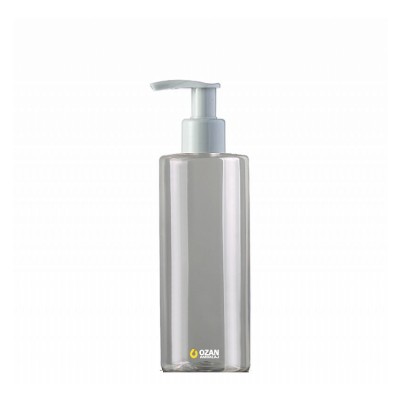 250 ml Toptan �effaf Silindir Pet �i�e Beyaz Losyon S�v� Sabun Pompas�