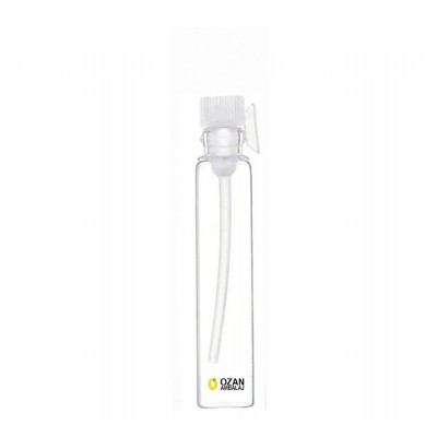 3 ml Cam Tester Esans �i�esi Beyaz �ubuklu Toptan