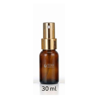 30 ml Amber Cam �i�e Gold Parmak Sprey