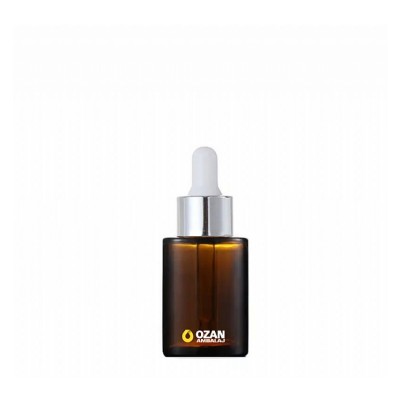 30 ml Amber Silindir Cam �i�e G�m�� Damlal�kl� 