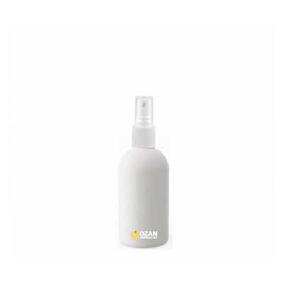 30 ml Beyaz Polietilen �i�e Beyaz Spreyli Boston HDPE �i�e