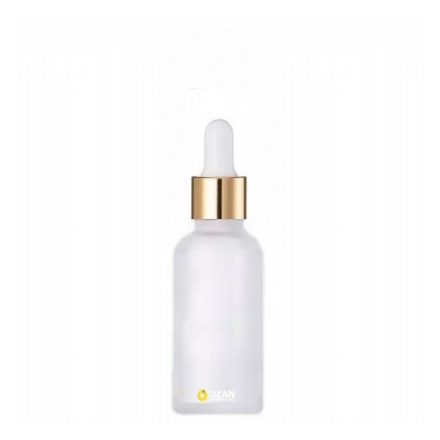 30 ml Buzlu Cam �i�e Gold Beyaz Damlal�k Toptan �thal