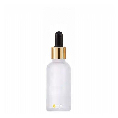 30 ml Buzlu Cam �i�e Gold Siyah Damlal�k Toptan �thal