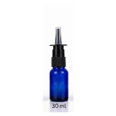 30 ml Mavi Cam �i�e Siyah Burun Sprey - Nasal Sprey