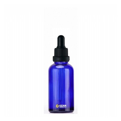 30 ml Mavi Cam �i�e Siyah Kilitli Damlal�k