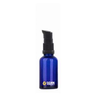 30 ml Mavi Cam �i�e Siyah Krem Losyon Pompas�