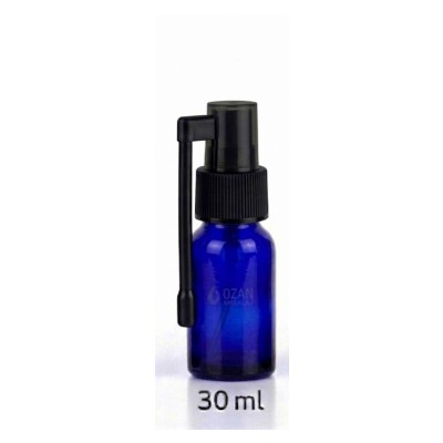 30 ml Mavi Cam �i�e Siyah Oral Sprey - A��z Sprey