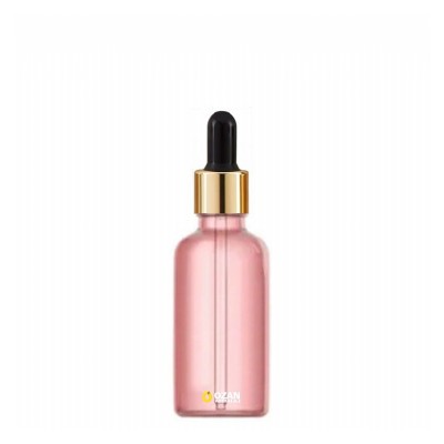 30 ml Pembe Cam �i�e Gold Siyah Damlal�k Toptan �thal
