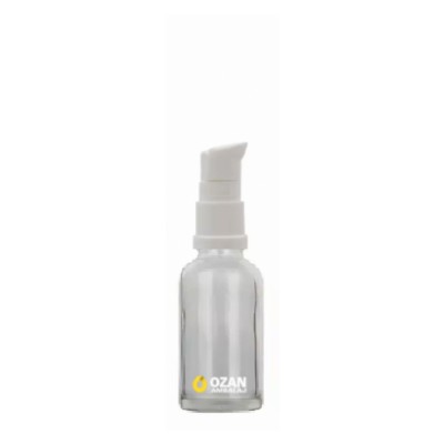 30 ml �effaf Cam �i�e Beyaz Krem Losyon Pompas�