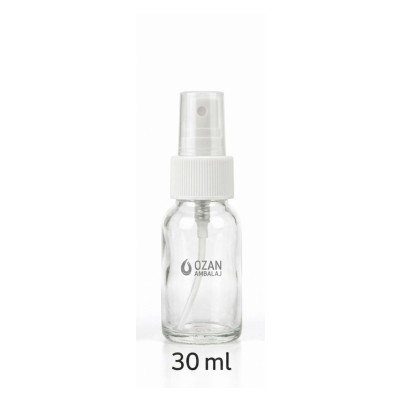 30 ml �effaf Cam �i�e Beyaz Parmak Sprey
