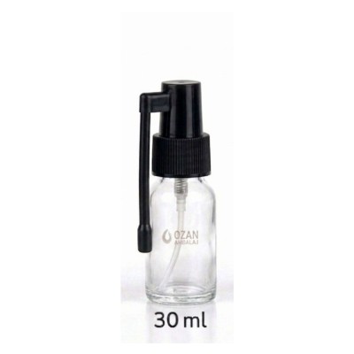 30 ml �effaf Cam �i�e Siyah Oral Sprey - A��z Sprey