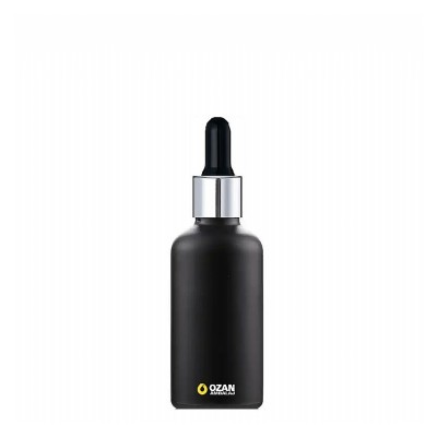 30 ml Siyah Cam �i�e G�m�� Siyah Damlal�k Toptan �thal