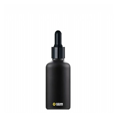 30 ml Siyah Cam �i�e Siyah Damlal�k Toptan �thal