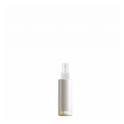 30 ml Toptan Beyaz Silindir Pet �i�e Beyaz Parmak Spreyli 