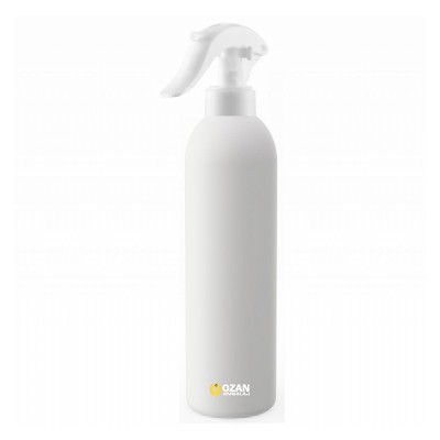 330 ml Beyaz Polietilen �i�e Beyaz Trigger �preyli Boston HDPE �i�e