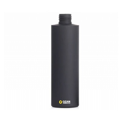 400 ml Siyah Polietilen �i�e Toptan Silindir PE �i�e