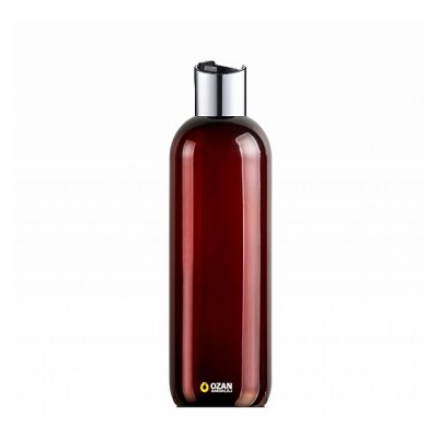 400 ml Toptan Amber Pet �i�e G�m�� Siyah Disctop Kapak