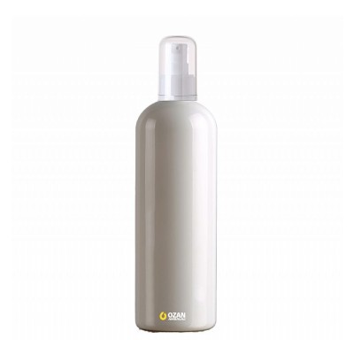 400 ml Toptan Beyaz Boston Pet �i�e Beyaz Krem Pompas�