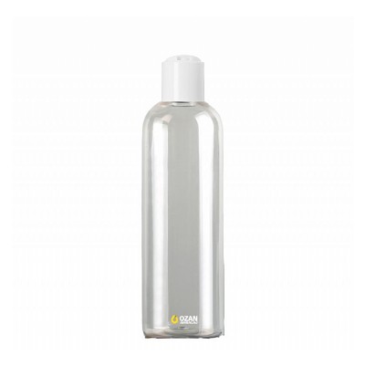 400 ml Toptan �effaf Pet �i�e Beyaz Disctop Kapak