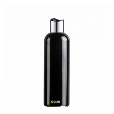 400 ml Toptan Siyah Pet �i�e G�m�� Siyah Disctop Kapak