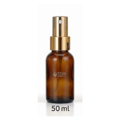 50 ml Amber Cam �i�e Gold Parmak Sprey