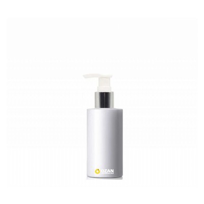 50 ml Beyaz Polietilen �i�e G�m�� Beyaz Pompal� Silindir HDPE �i�e