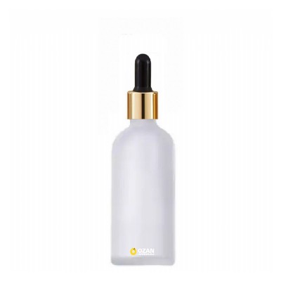 50 ml Buzlu Cam �i�e Gold Siyah Damlal�k Toptan �thal