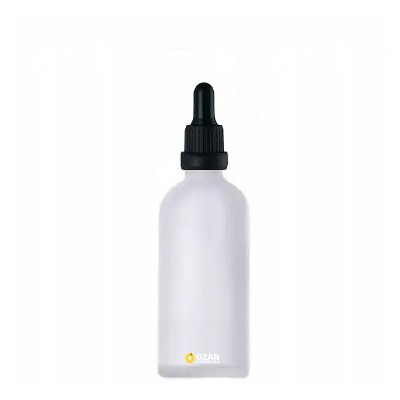50 ml Buzlu Cam �i�e Siyah Kilitli Damlal�k Toptan �thal