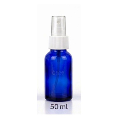 50 ml Mavi Cam �i�e Beyaz Parmak Sprey