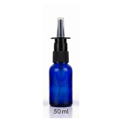 50 ml Mavi Cam �i�e Siyah Burun Sprey - Nasal Sprey